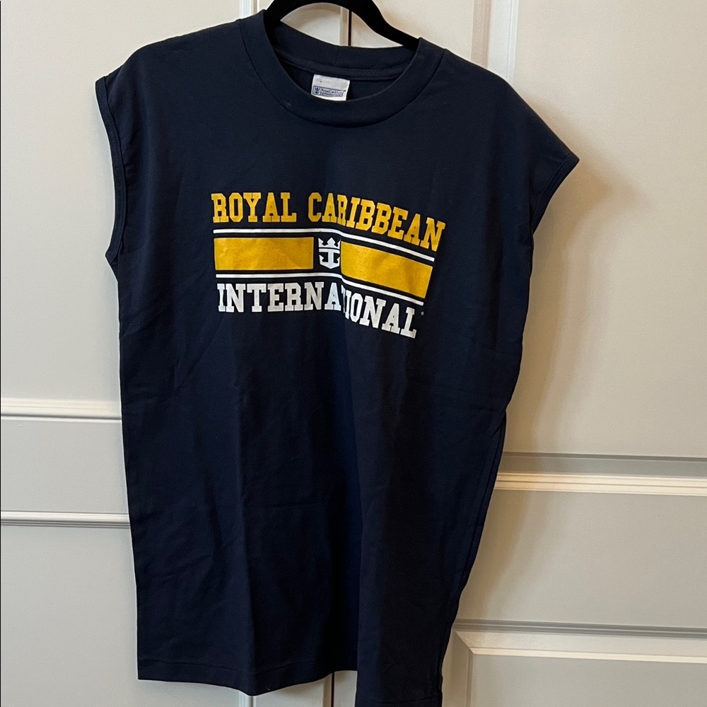 Royal Caribbean Navy Blue Sleeveless Tee